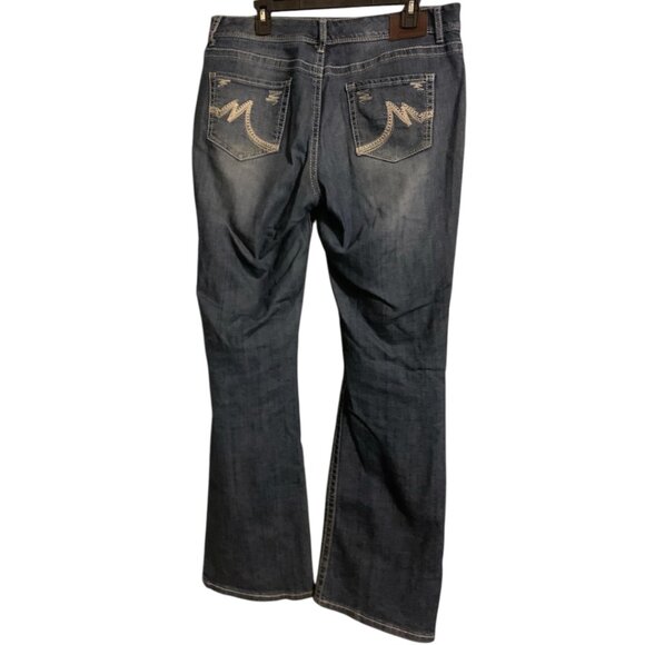 Maurices | Bootcut Dark Wash Jeans | Sz 11/12 Long - Picture 5 of 10